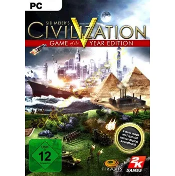Počítačová hra Civilization V Game of the Year Edition PC digitální verze