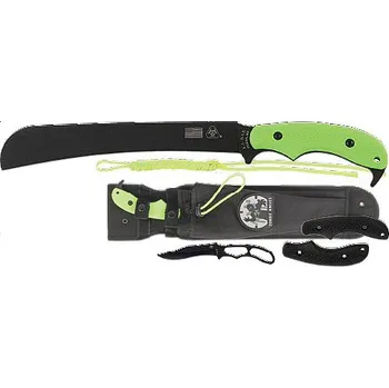 lovecký nůž Ka-Bar "Pestilence" Chopper, pevný nůž s pouzdrem KB5702