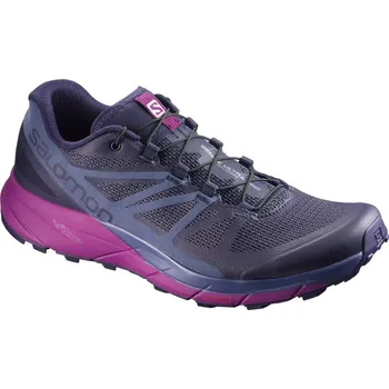 Dámská treková obuv Salomon Sense Ride W Evening Blue/Crown Blue/Grape Juice