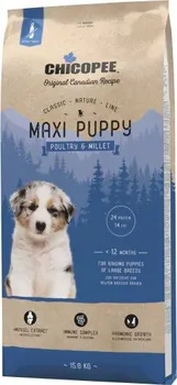 Krmivo pro psa Chicopee Classic Nature Maxi Puppy Poultry & Millet