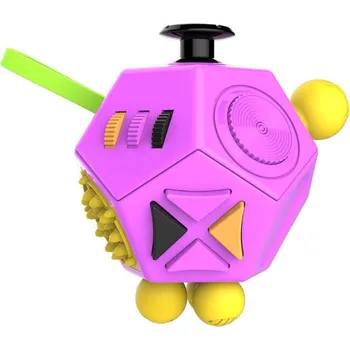 Gadget Fidget Cube 12-Side Purple