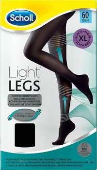 Dámské punčochy Scholl 60 Den Light Legs černé