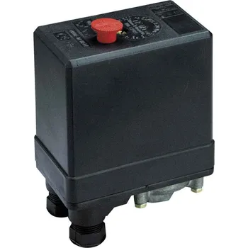 Příslušenství ke kompresoru tlakový spínač jednofázový pro kompresor NEMA PRM1 - 12 bar, 230V, 1 vývod 1/4"