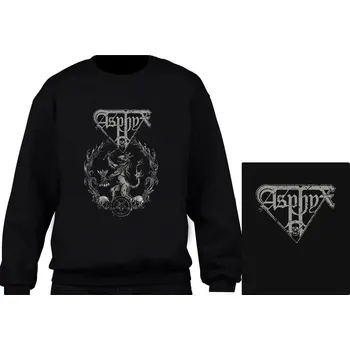 Pánská mikina mikina bez kapuce Asphyx - Baphomet, Lion