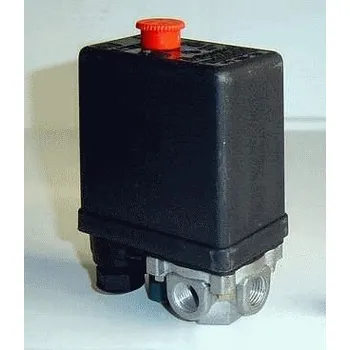 Kompresor tlakový spínač jednofázový pro kompresor NEMA PRM4 - 12 bar, 230V, 4 vývody 1/4"