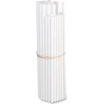 Cyklistické návleky Plastové návleky na špice motocyklu MOOSE RACING bílé - 80 KUSŮ (pro kola 18 "až 21")