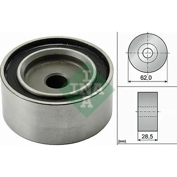 Vratná/vodicí kladka, ozubený řemen INA 532 0379 20