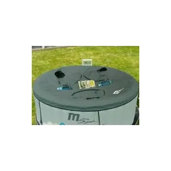 Saunovací kryt MSpa - pro mobilní MSpa vířivky, kulatý pro 6 osob - 4 otvory, 2.4kg (171191)