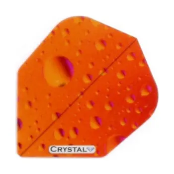Příslušenství pro šipky Pentathlon Letky CRYSTAL standard Orange-CRY