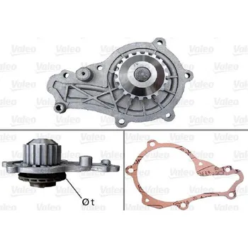 Chladič motoru Vodní čerpadlo, chlazení motoru VALEO 506715