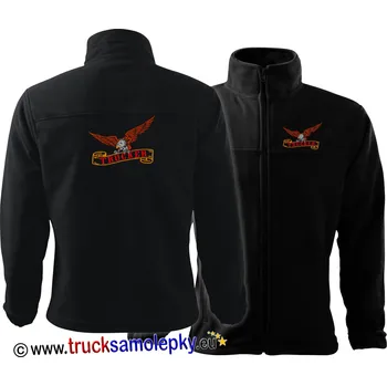 Pánská mikina Truck mikina Fleece TRUCKER ORLICE (Fleece Jacket s výšivkou)