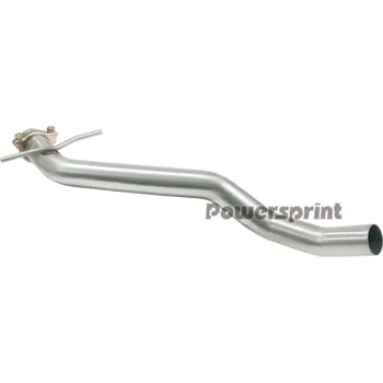 Střední díl výfuku Powersprint závodní nerezový střední díl výfuku sk. A s tlumičem pro VW Golf III 1,6GT/1,8, 2,0 GTI 16V/2,8 VR6