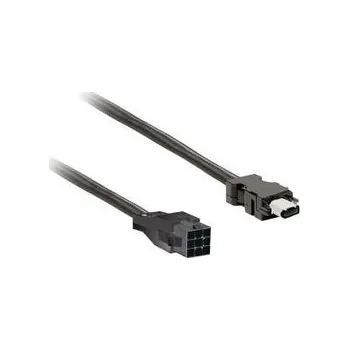 Elektrická zásuvka VW3M5D1AR15 power cable 1,5m shielded 0,82mm?, BCH2 free leads, Schneider Electric