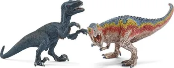 Figurka Schleich 42216 T-Rex a Velociraptor