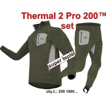Rybářské oblečení Geoff Anderson Thermal 2 PRO 200 set thermo oblečení