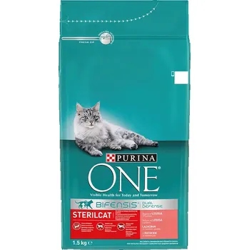 Krmivo pro kočku Purina One Sterilcat s lososem a pšenicí 1,5 kg