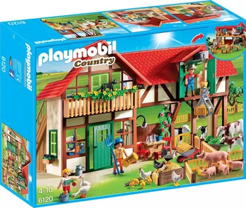 Stavebnice Playmobil Playmobil 6120 Velká farma