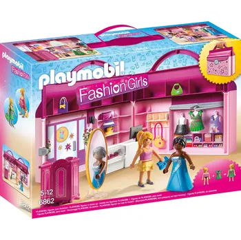 Stavebnice Playmobil Playmobil 6862 Přenosný módní butik