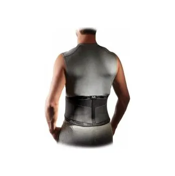 McDavid 495 Back Support L; Černá ortéza na záda +DÁREK DLE VÝBĚRU !!!
