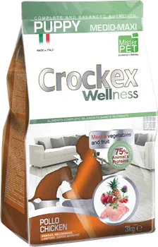 Krmivo pro psa Crockex Puppy Medium-Maxi Chicken Low Grain