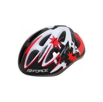 Cyklistická přilba Force LARK dětská černo-červená 90221 S; Červená přilba + DÁREK DLE VÝBĚRU!