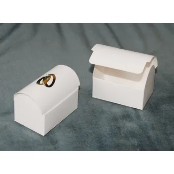 Dárková krabička Krabička 070505 Truhlička se zlatými prstýnky