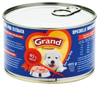 Krmivo pro psa Grand Premium konzerva štěně speciální směs 405 g