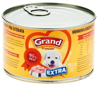 Krmivo pro psa Grand Premium konzerva štěně extra kuře 405 g