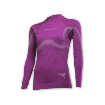 Dámské tričko SENSOR SEAMLESS dámské triko dl.rukáv fialová L/XL; Fialová triko + DÁREK DLE VÝBĚRU!