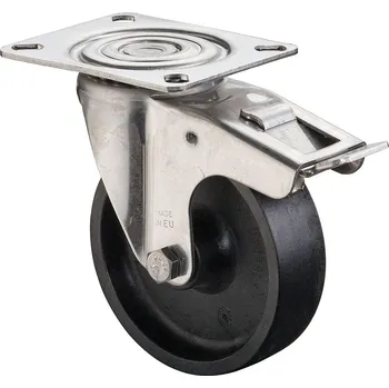 Pojezdové kolečko Nerezové teplovzdorné pojezdové kolo - H120.B20.100