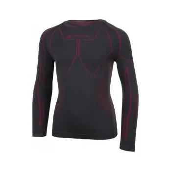 Alpine Pro Biondo 443 raspberry 116 - 122; Černá dětské prádlo + DÁREK dle VÝBĚRU!