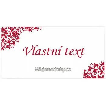 Dárková visačka komplimentka k dárku: "vlastní text vložený do poznámky"