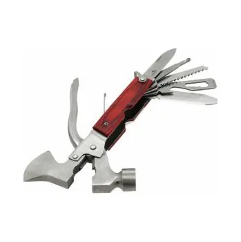 Multifunkční nůž kapesní nůž s kladivem a sekerkou, trempský nůž se sekerou a kladivem