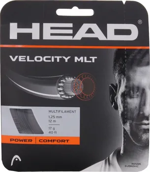 Struna na výplet tenisové rakety Head Velocity MLT černá 1,25