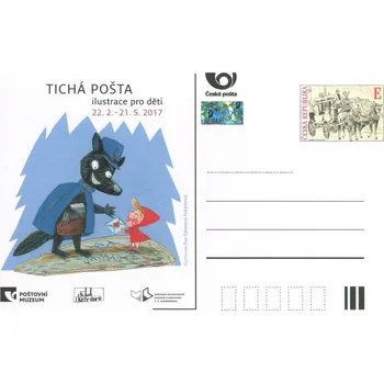 Poštovní známka Česká pošta (2017) CDV 130 ** - PM - Tichá pošta - ilustrace pro děti