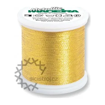 Nit Madeira Metallic 40 - 9842 - 200 m, metallic 9842 GOLD6 Madeira 9842