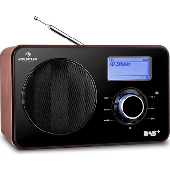 Radiopřijímač Auna Worldwide černé