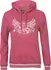 Dámská mikina Miss Fiori Over The Head Hoody Ladies Black/Pink