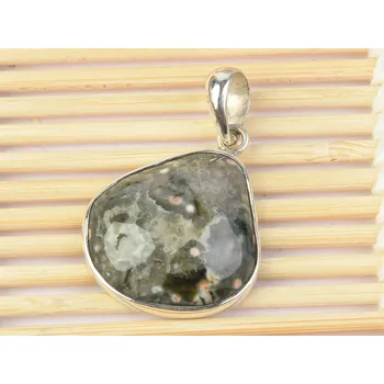 Přívěsek Jaspis přívěsek Ag 925/1000 4.85g