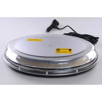 Maják LED rampa světelná oranžová 32*3W