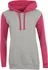 Dámská mikina Miss Fiori Over The Head Hoody Ladies Black/Pink