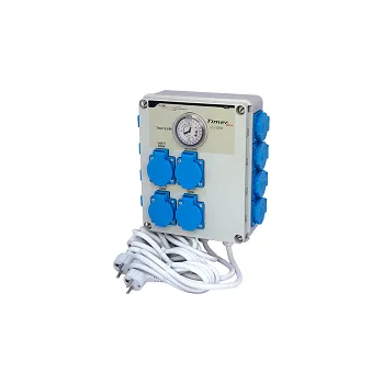 Spínací hodiny GSE Timer Box II 12x600W, 220V