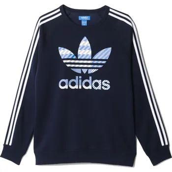 Pánská mikina adidas Essentials Crew Sweatshirt tmavě modrá