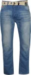 Lee Cooper Cooper Belted Jeans Mens Mid…