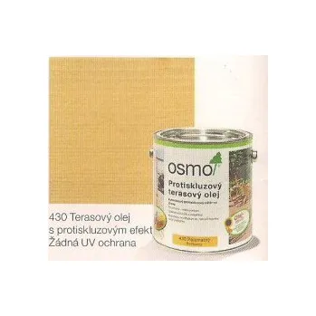 Olej na dřevo OSMO Terasový olej 430 s protiskluzovým efektem ŽÁDNÁ UV OCHRANA (Terasové oleje - speciální oleje na dřevo)