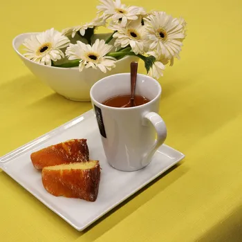 Teflonová látka na ubrusy-3007 -sv.žlutá 160