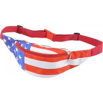 Peněženka Stylová univerzální ledvinka 32 AMERICAN FLAG MyBestHome 22x11x7 cm