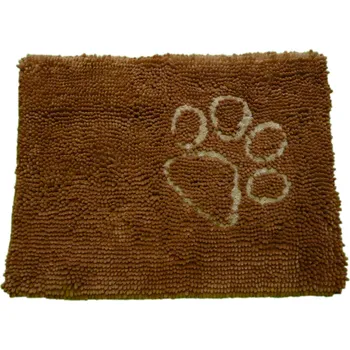 Pelíšek pro psa Hnědá podložka pro psy - 61x46 cm (Nenápadná hnědá podložka pro psy je velice praktickým doplňkem pro každého, kdo se psem rád cestuje a chce mu dopřát pohodlí i mimo domov. Rozměry jsou 61x46 cm.)