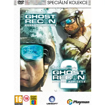 Počítačová hra Tom Clancy's Ghost Recon Advanced Warfighter 1+2 PC