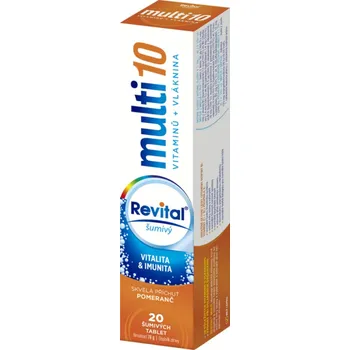 Revital Multi šumivé pomeranč 20 tbl.